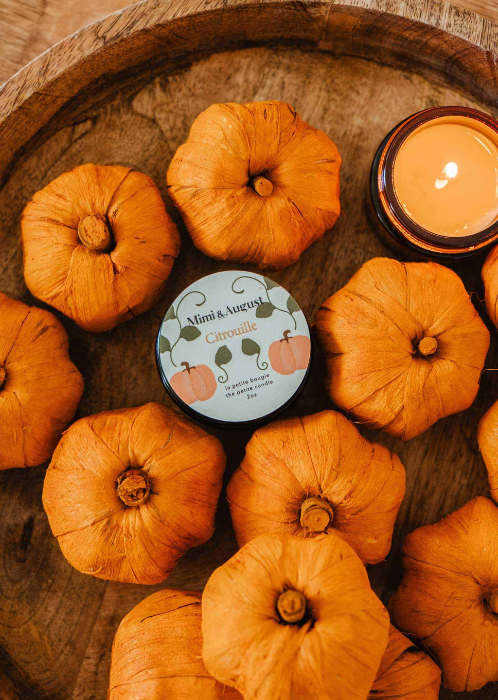 Citrouille Candle