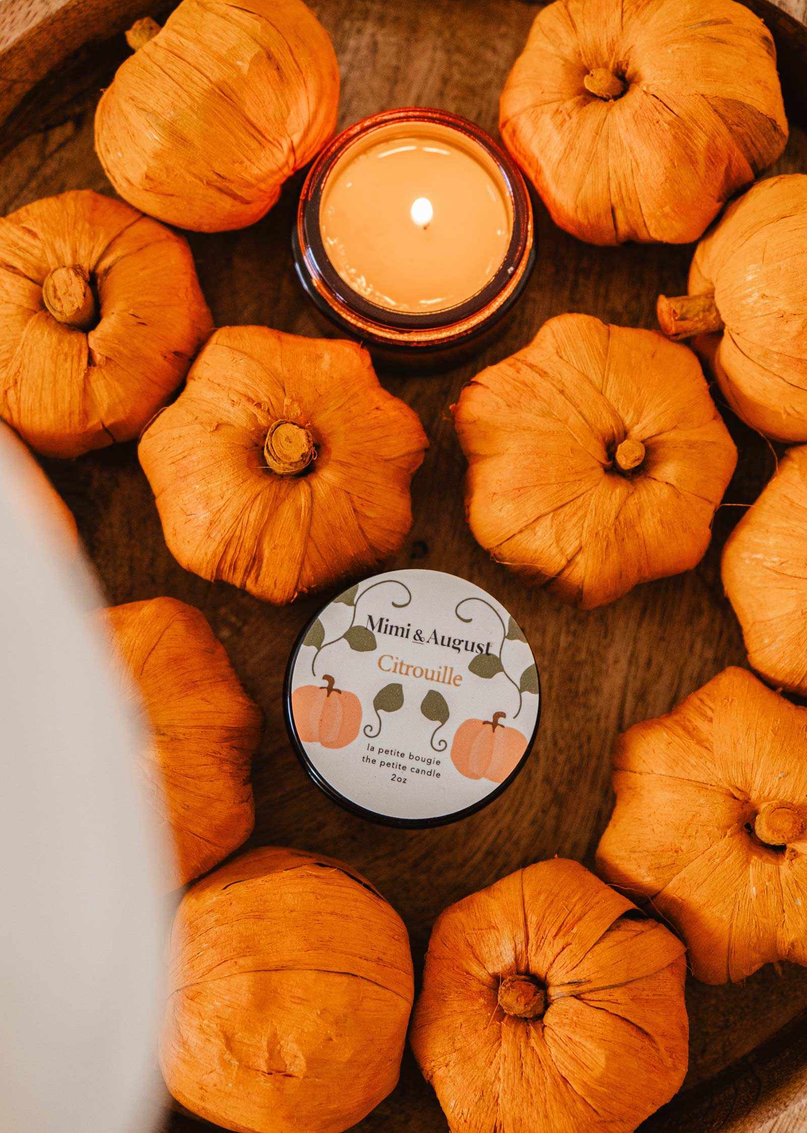 Citrouille Candle