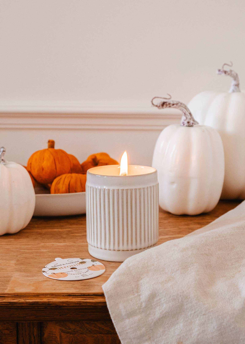 Citrouille Candle