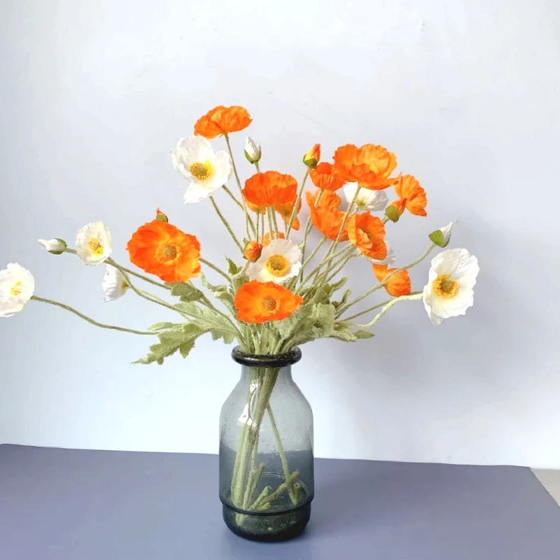 Silk Poppy Arrangement