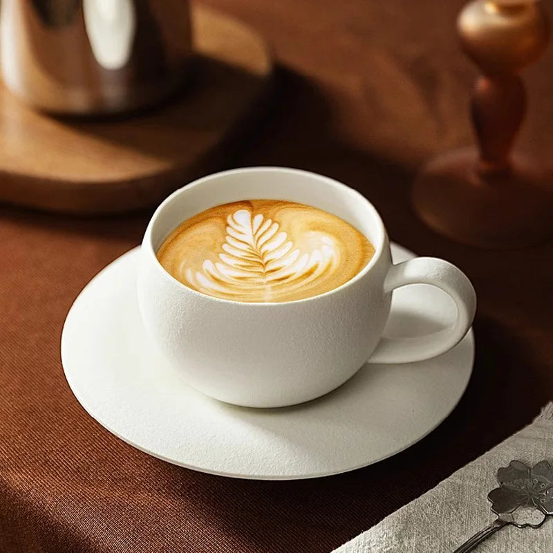 Vintage Café Cup & Saucer