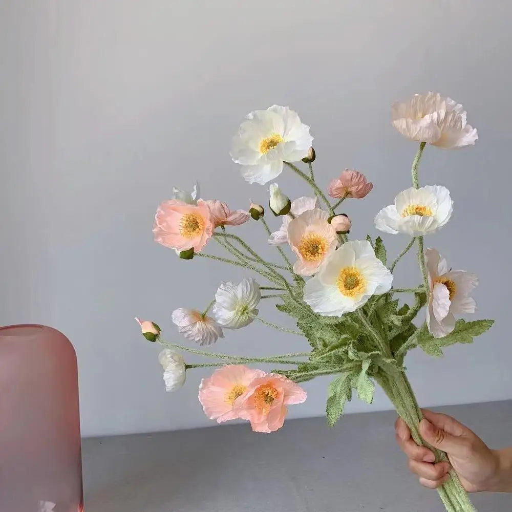 Silk Poppy Arrangement
