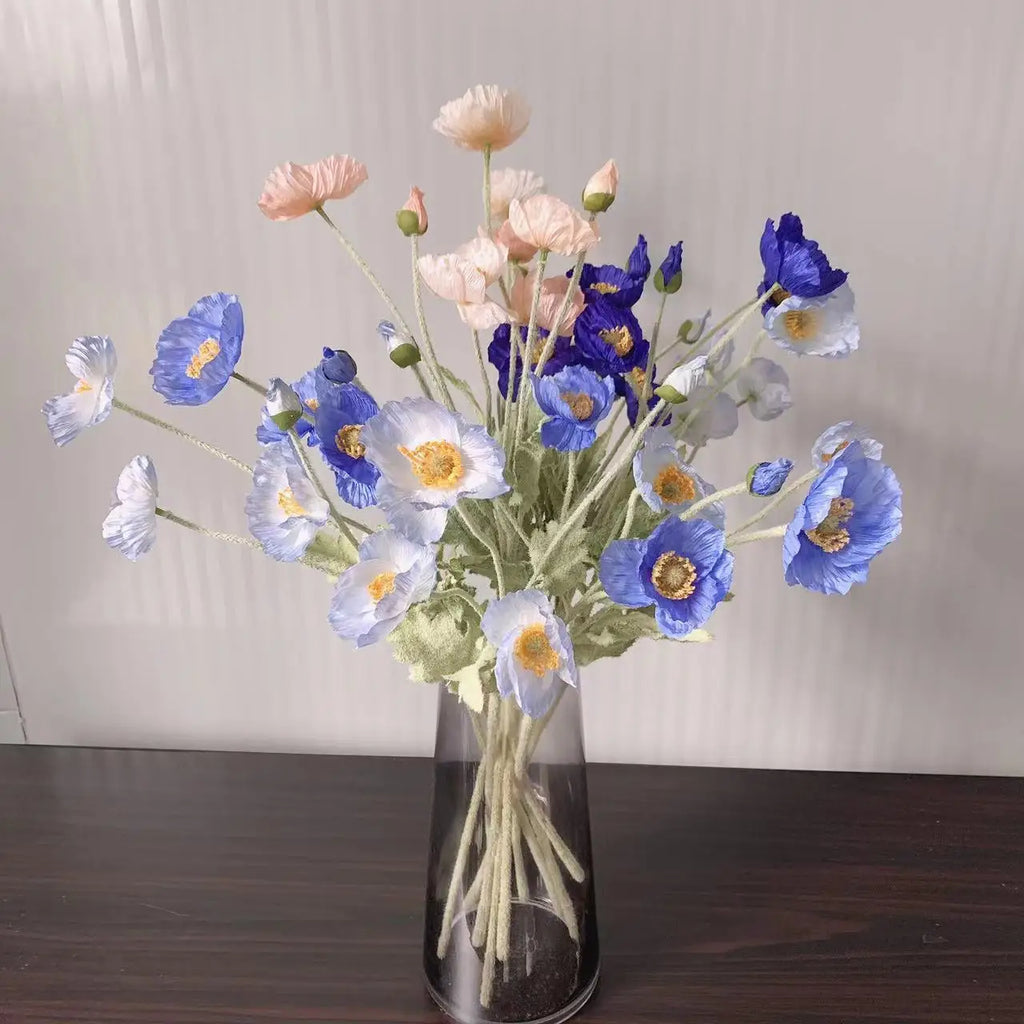 Silk Poppy Arrangement