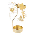 Golden Glow Candle Holder