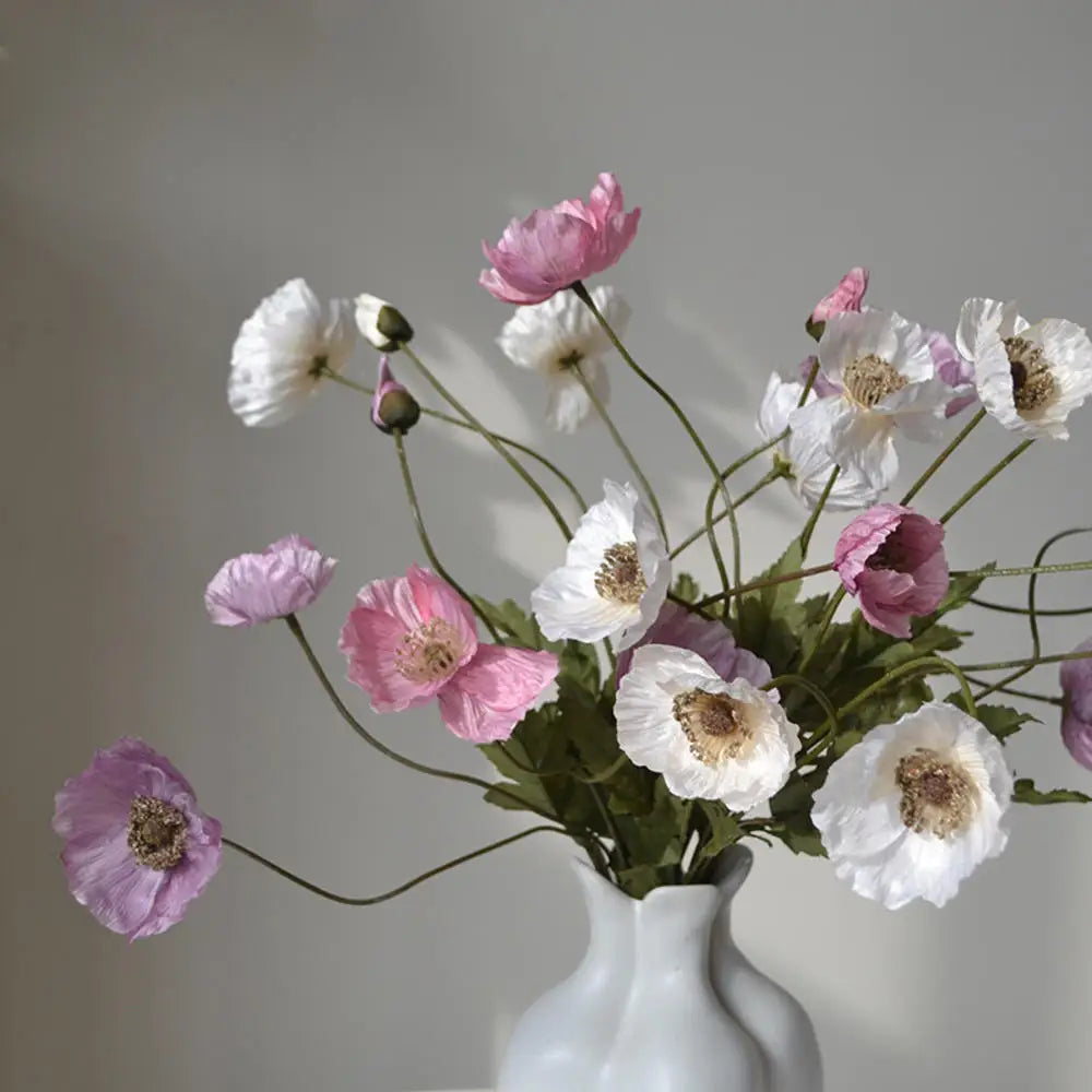 Silk Poppy Arrangement