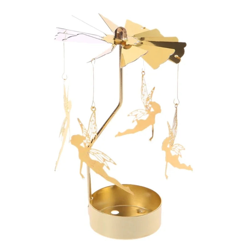 Golden Glow Candle Holder
