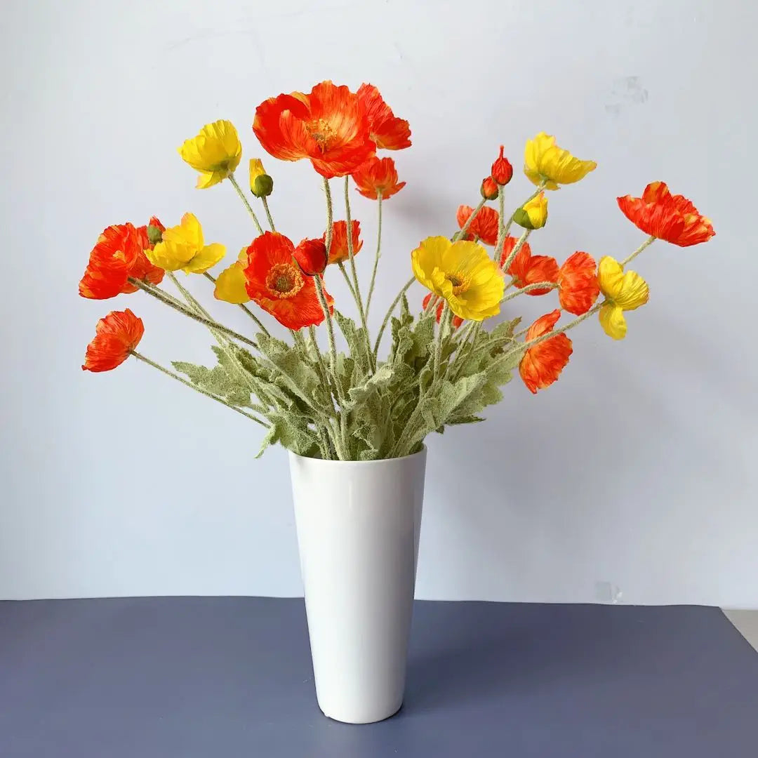 Silk Poppy Arrangement