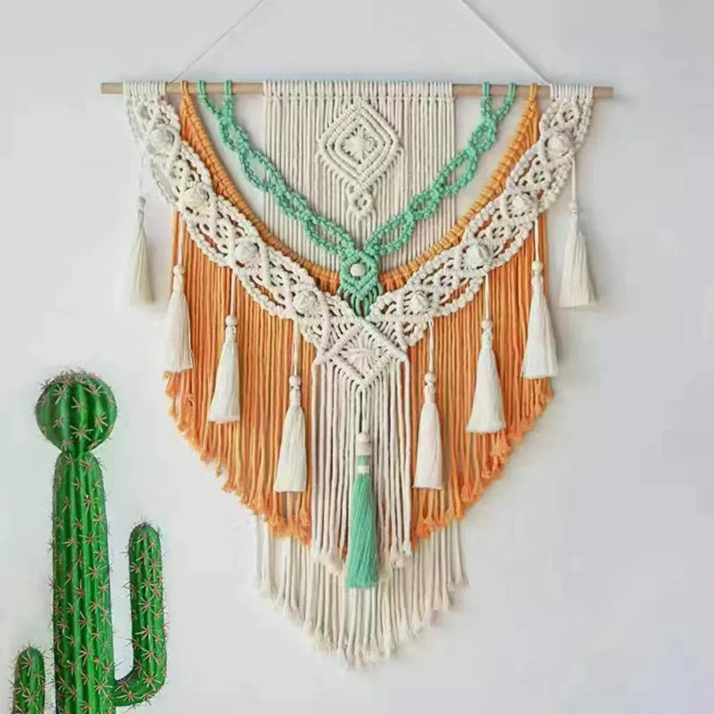 Boho Desert Bloom Wall Hanging