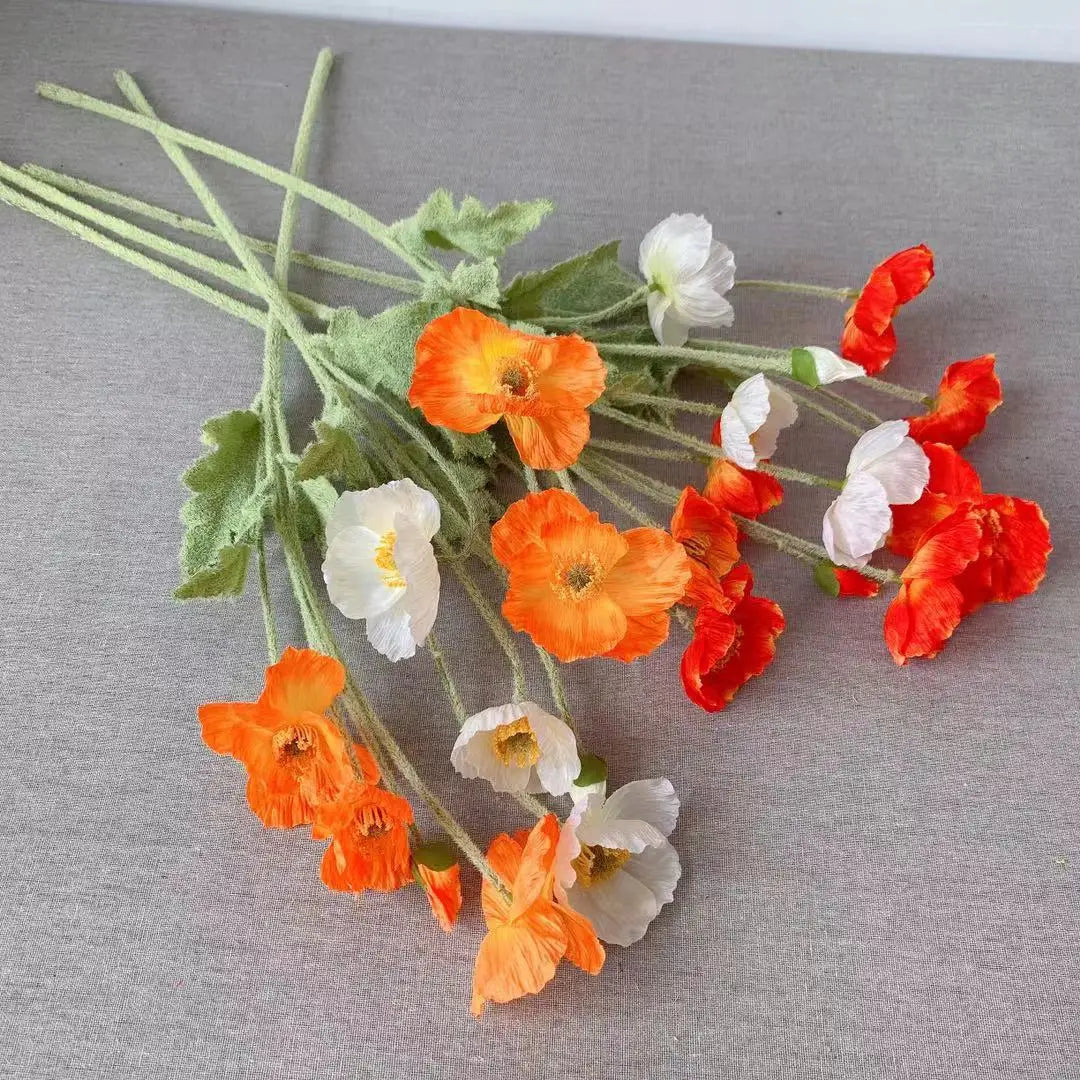 Silk Poppy Arrangement