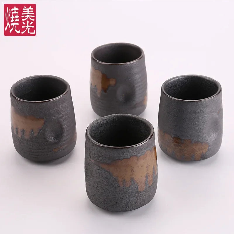 Ribbed Stone Mug