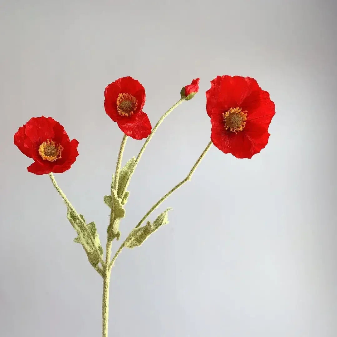 Silk Poppy Arrangement