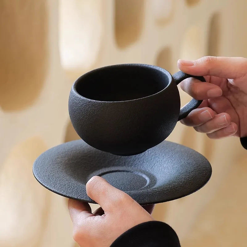 Vintage Café Cup & Saucer