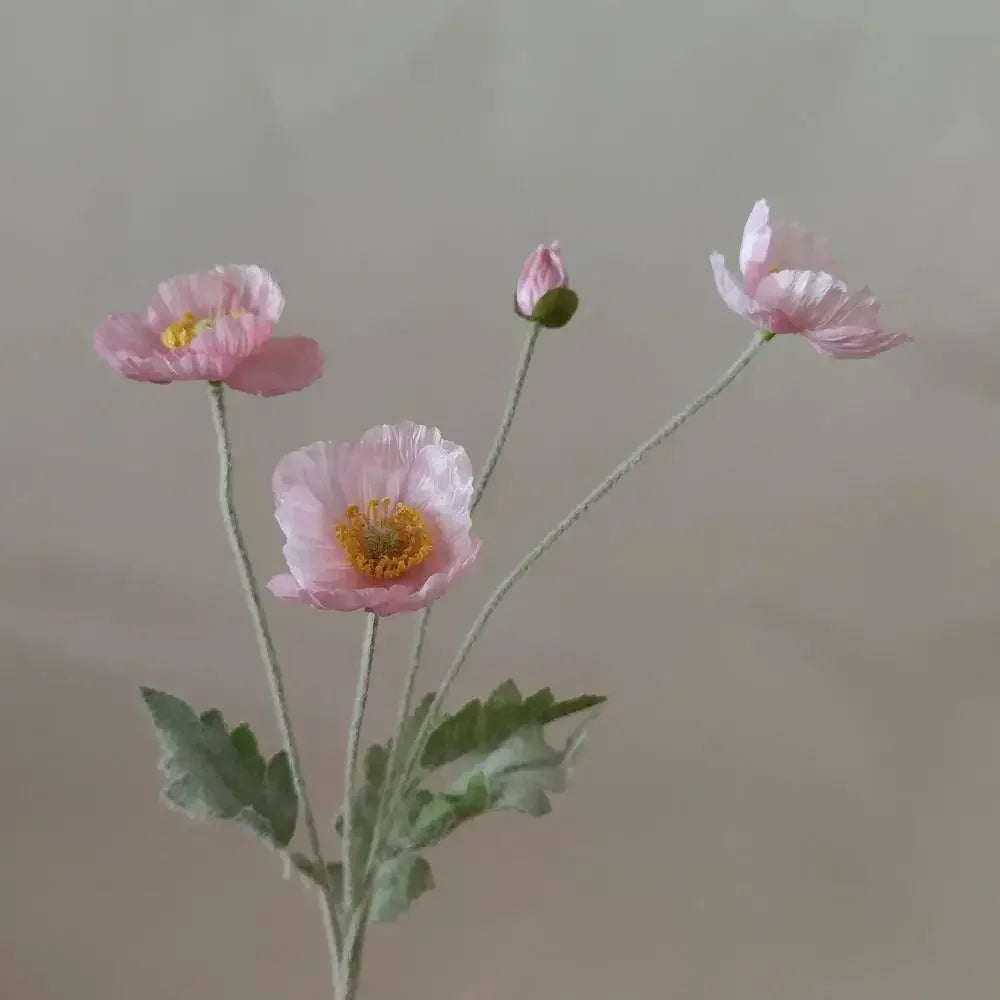 Silk Poppy Arrangement