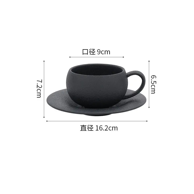 Vintage Café Cup & Saucer