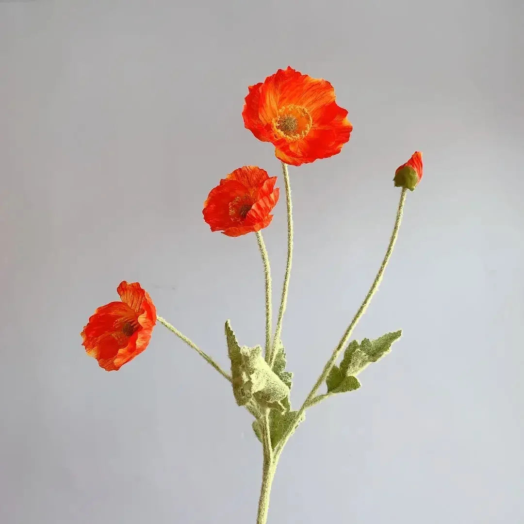 Silk Poppy Arrangement