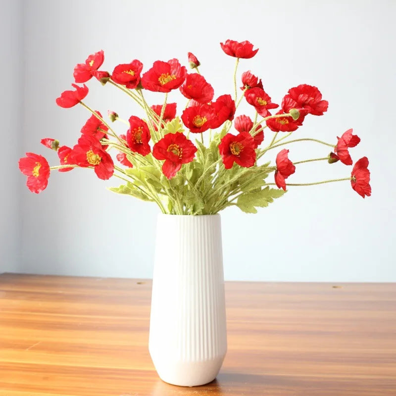 Silk Poppy Arrangement
