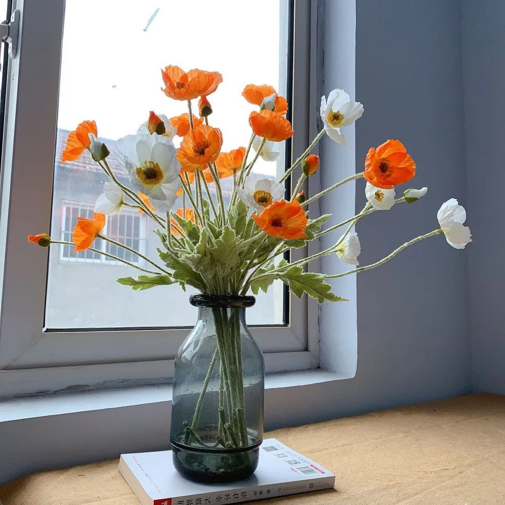 Silk Poppy Arrangement