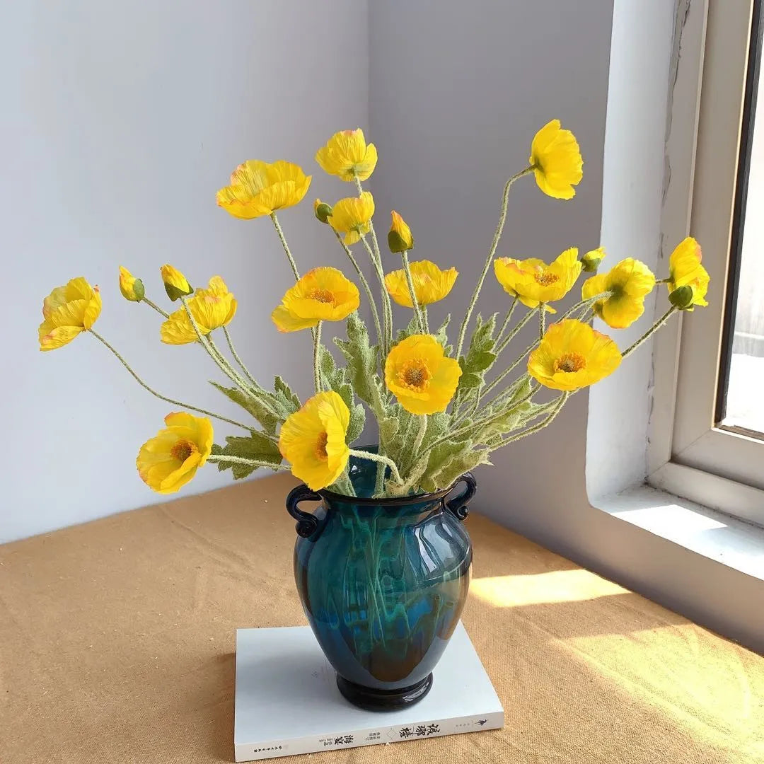Silk Poppy Arrangement