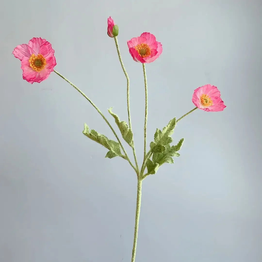 Silk Poppy Arrangement