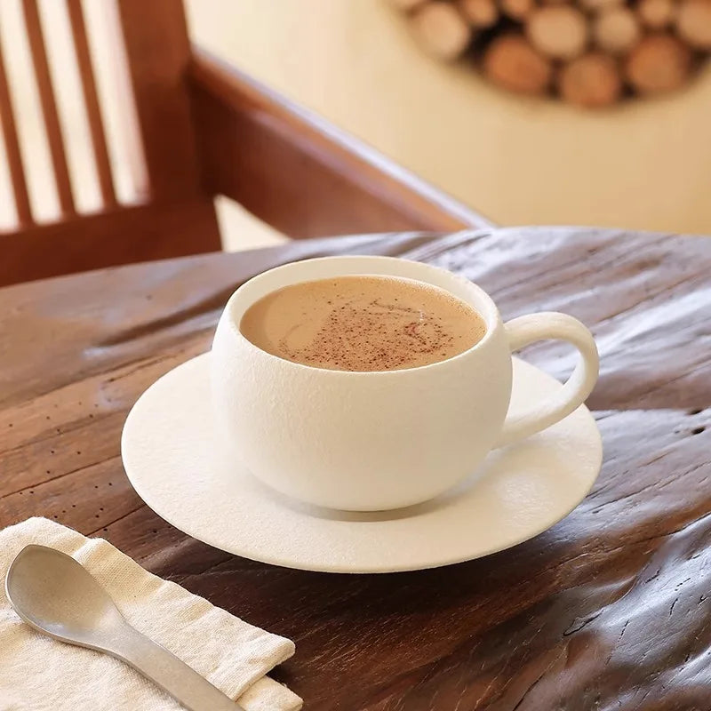 Vintage Café Cup & Saucer