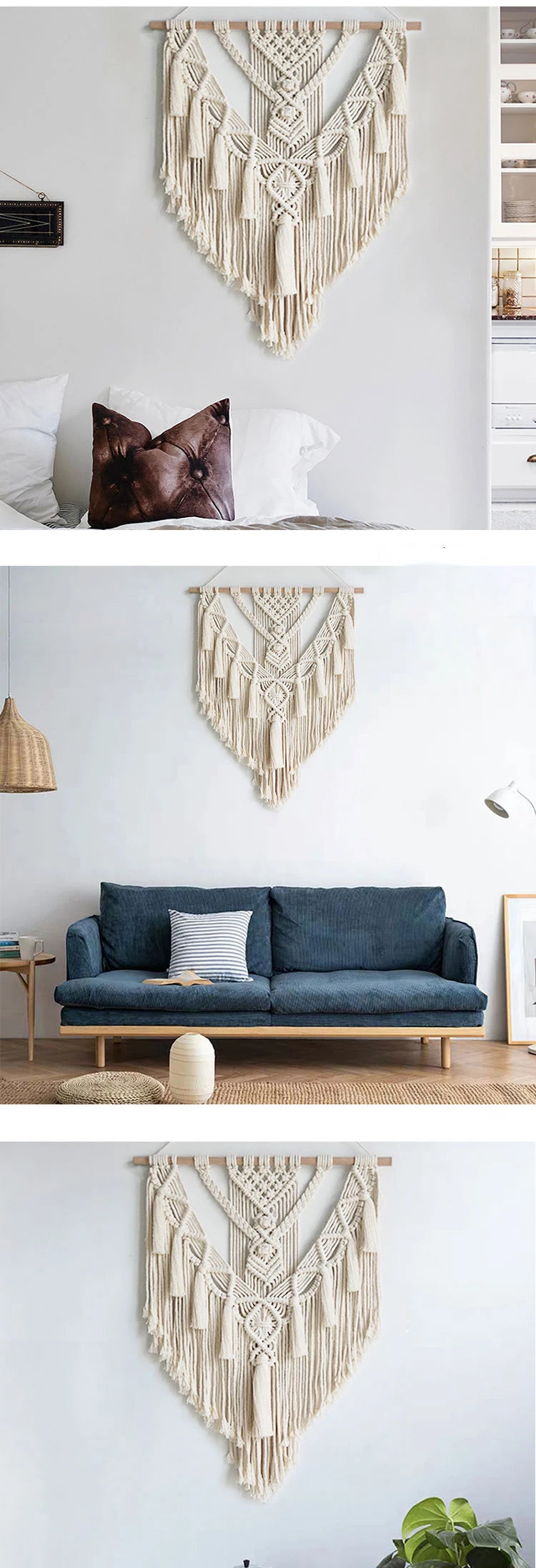 Boho Desert Bloom Wall Hanging