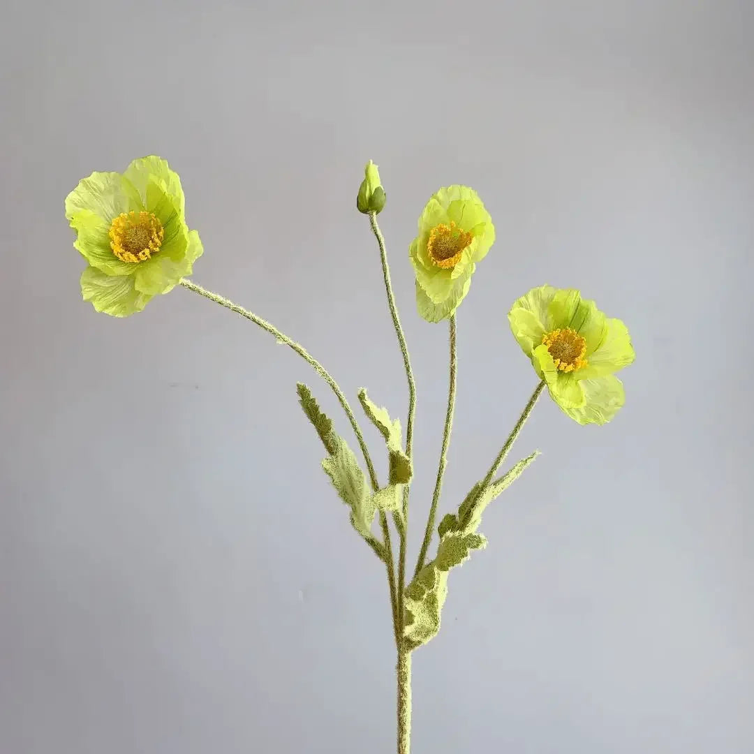 Silk Poppy Arrangement