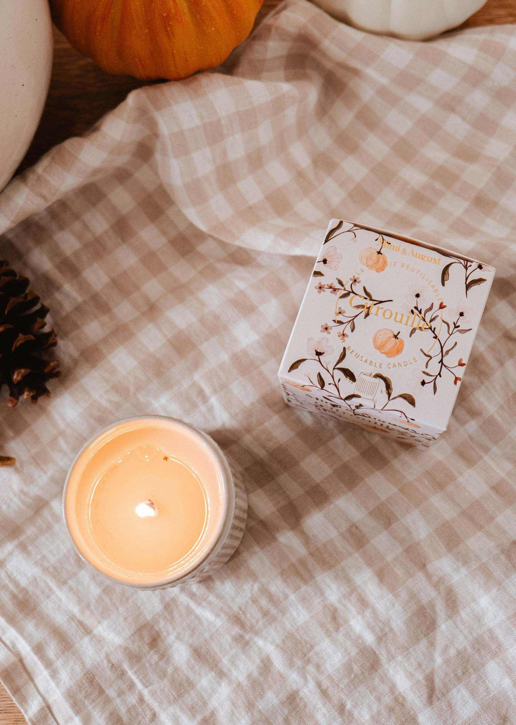 Citrouille Candle
