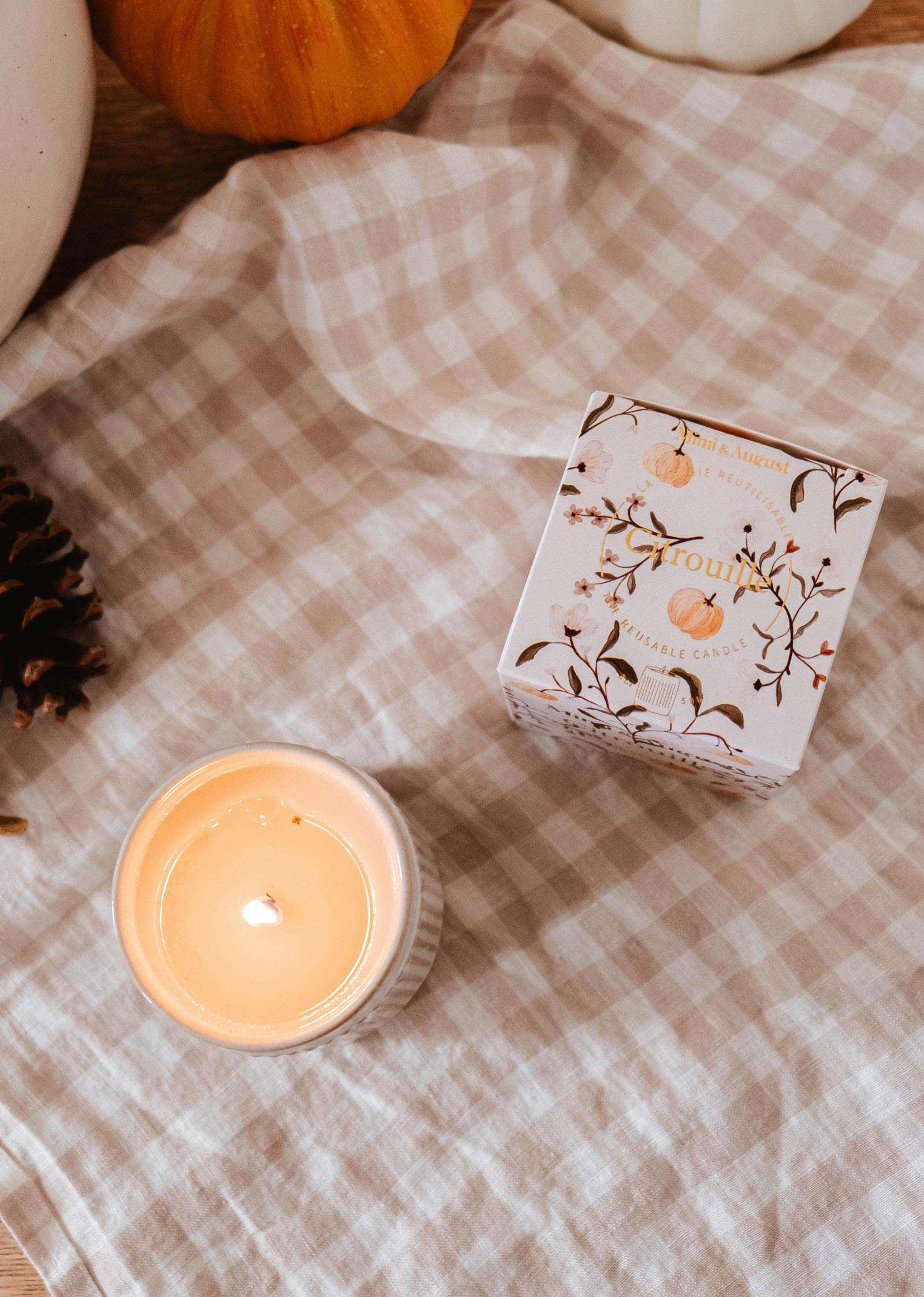 Citrouille Candle