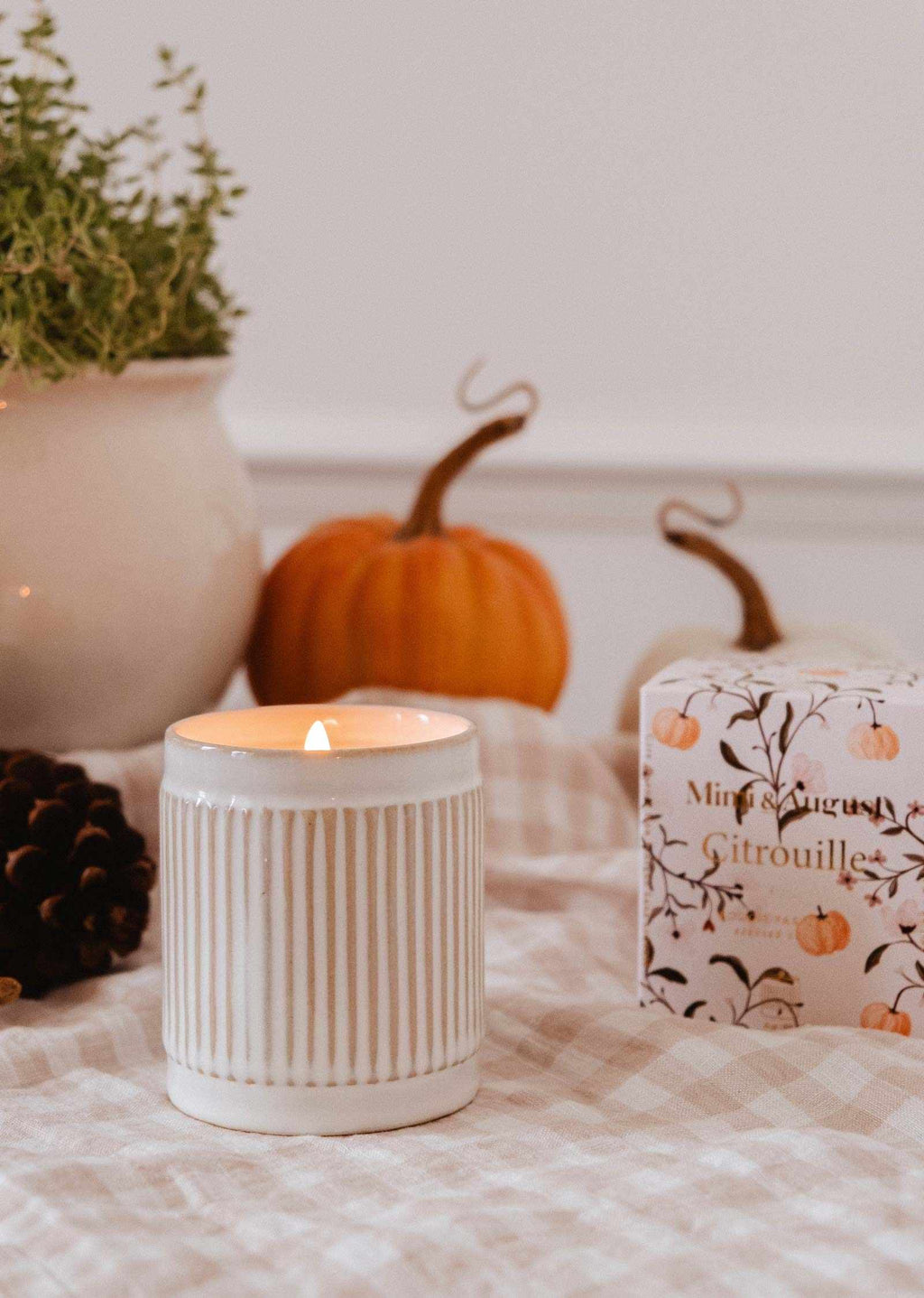 Citrouille Candle