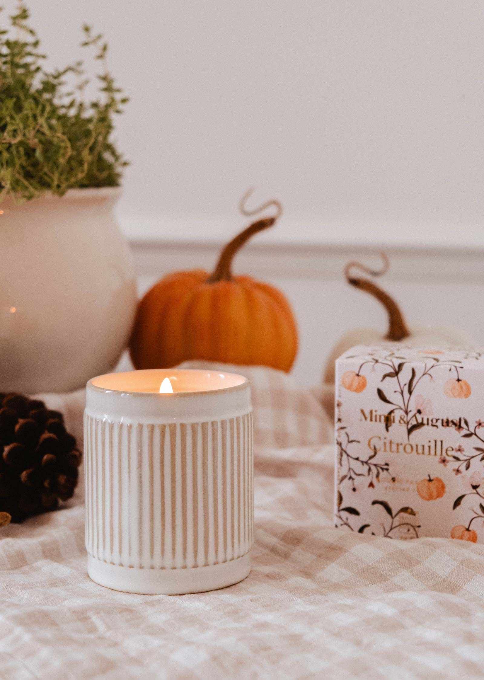 Citrouille Candle