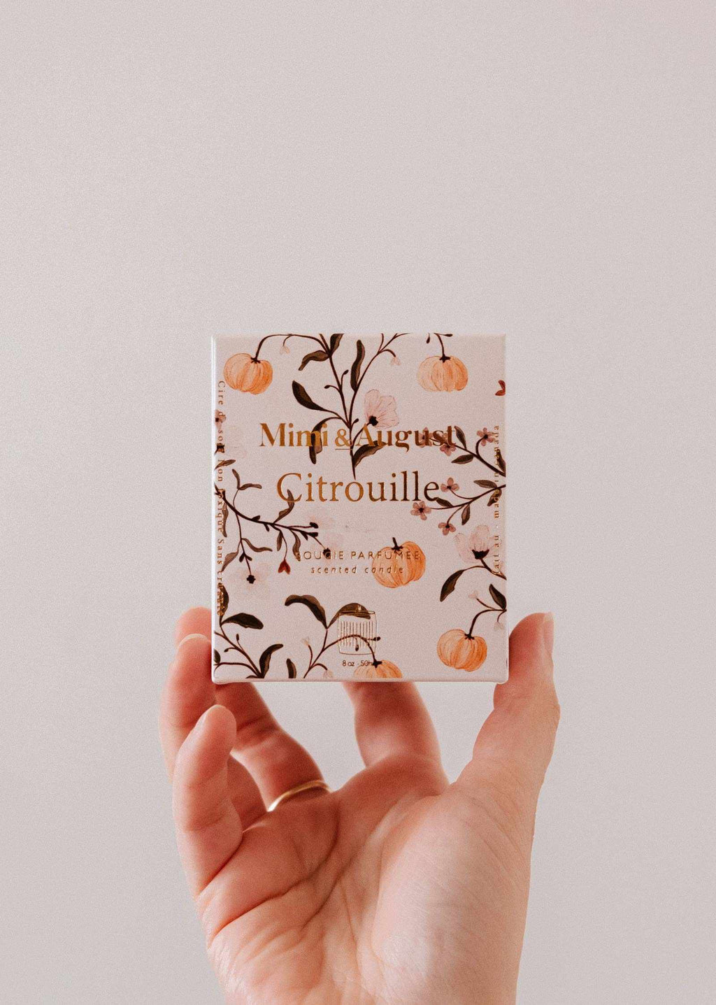 Citrouille Candle
