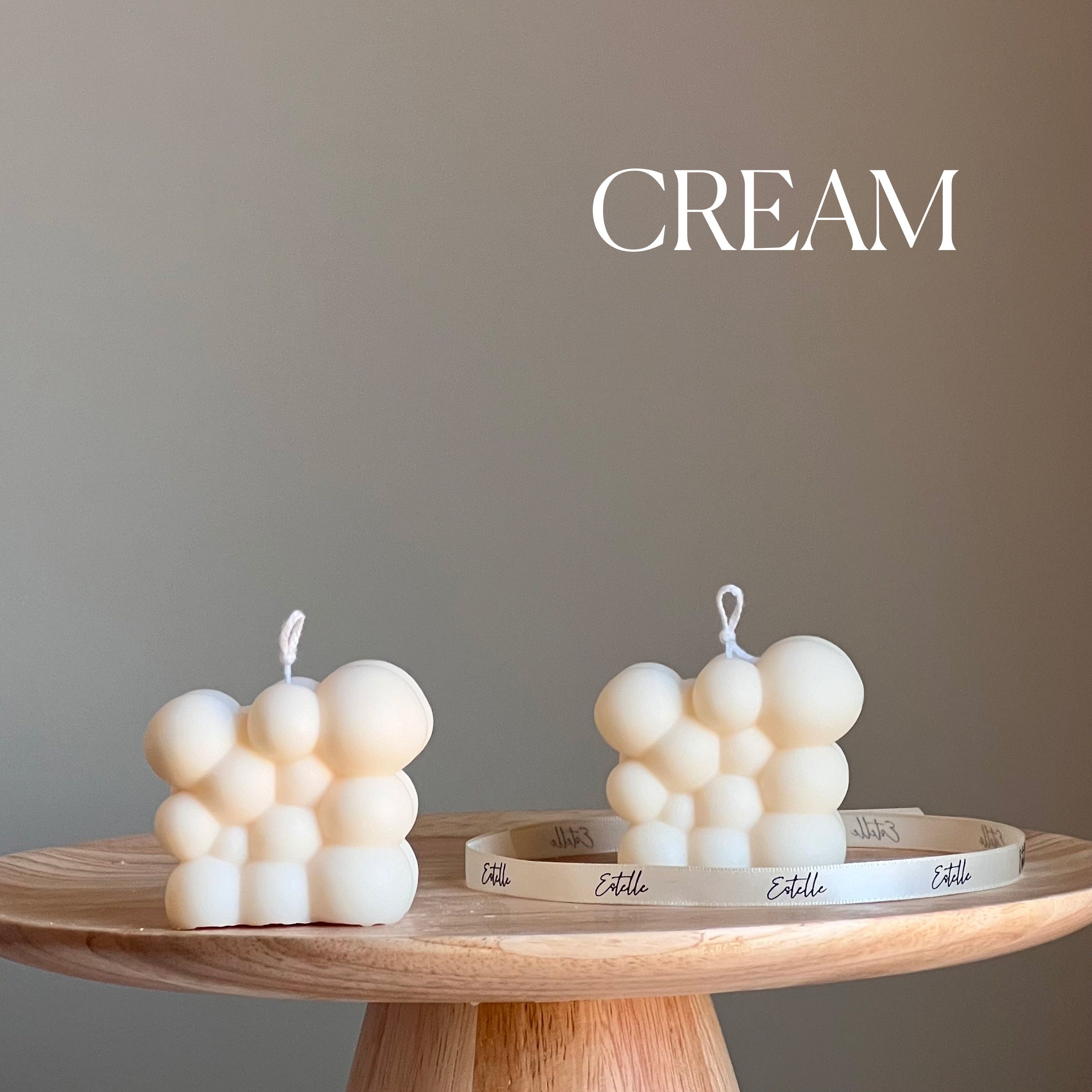 Cloud Bubble Candle