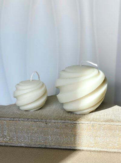 Swirl Candle