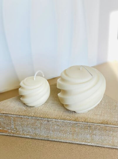 Swirl Candle